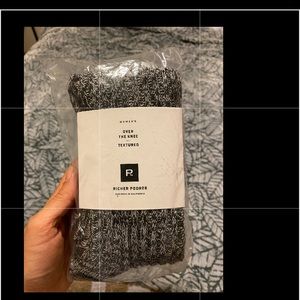 NEW - Over The Knee socks (Heather Grey)